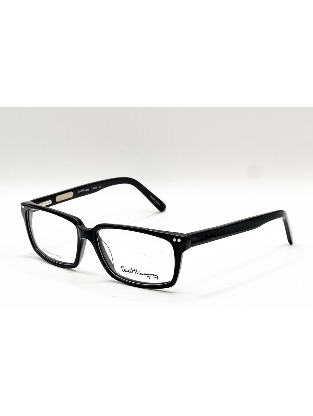 Ernest Hemingway 4603 Black Rectangle Authentic Eyeglass Frames 55-15